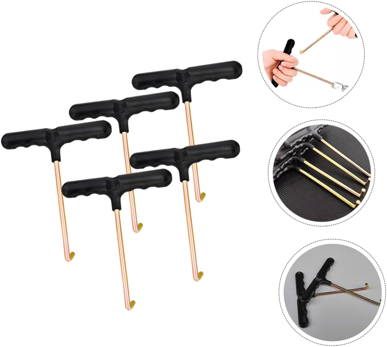 Skate Lace Tightening Tool 5pcs Professional Shoe Lace Pullers Easy to Use for Shoelaces Boots