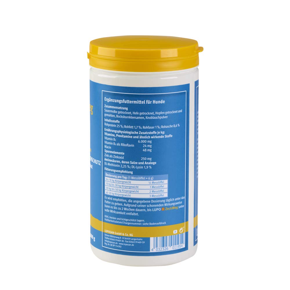 Luposan LUPO Zeck + Floh (Pulver) 1000g
