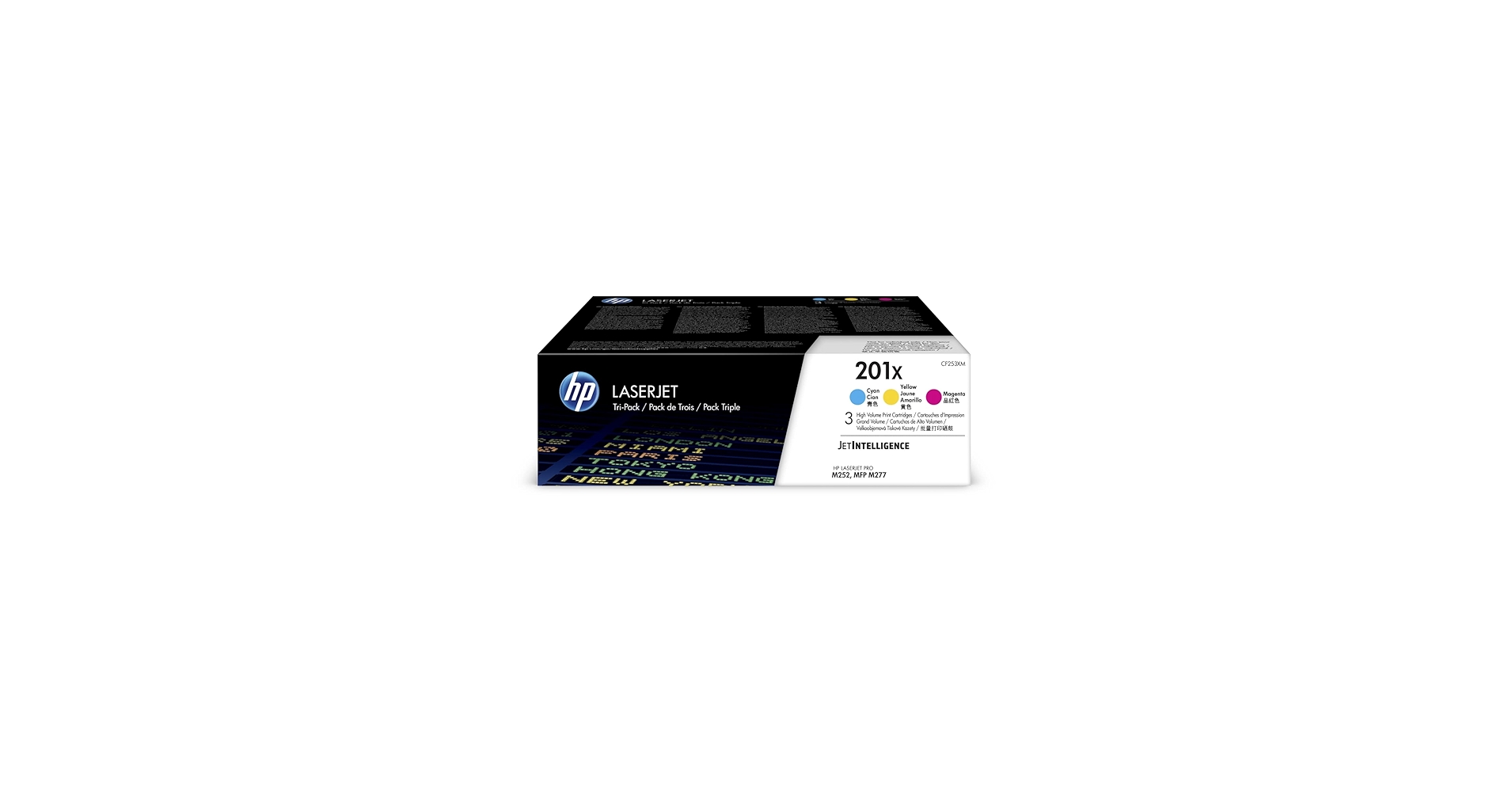 Amazon.com: HP 201X Cyan, Magenta, Yellow High-yield Toner