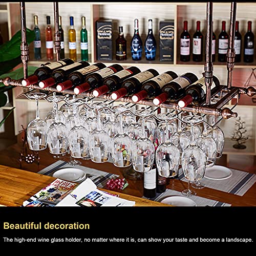 Soporte colgante regulable para botellas de vino miniatura 2