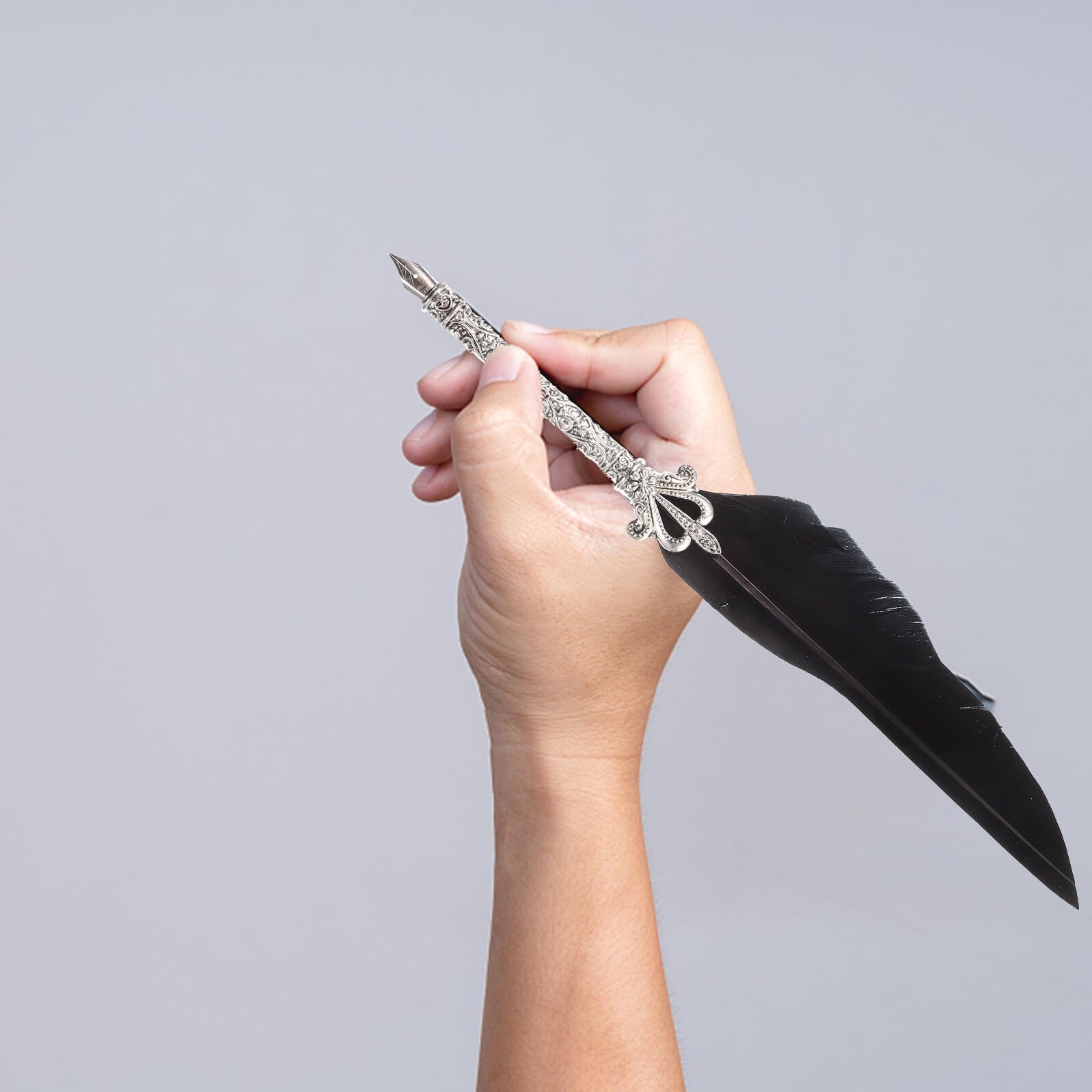 4 Ensembles Stylos Plume Décoratifs Stylo à Encre pour Calligraphie Signature et Écriture Professionnelle