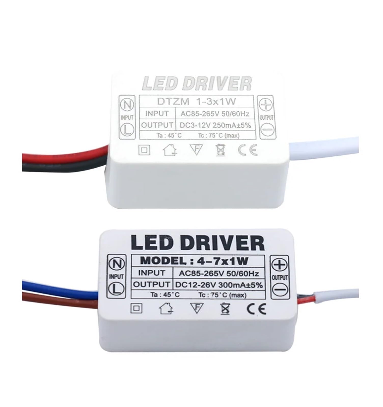 LED Driver 1-3W 3-5W 4-7W 8-12W 12-18W 18-25W 25-36W for LEDs