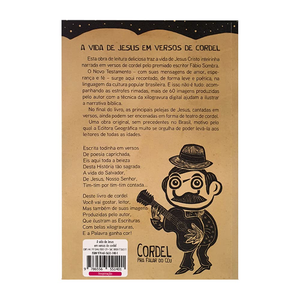 A Vida de Jesus em Versos de Cordel