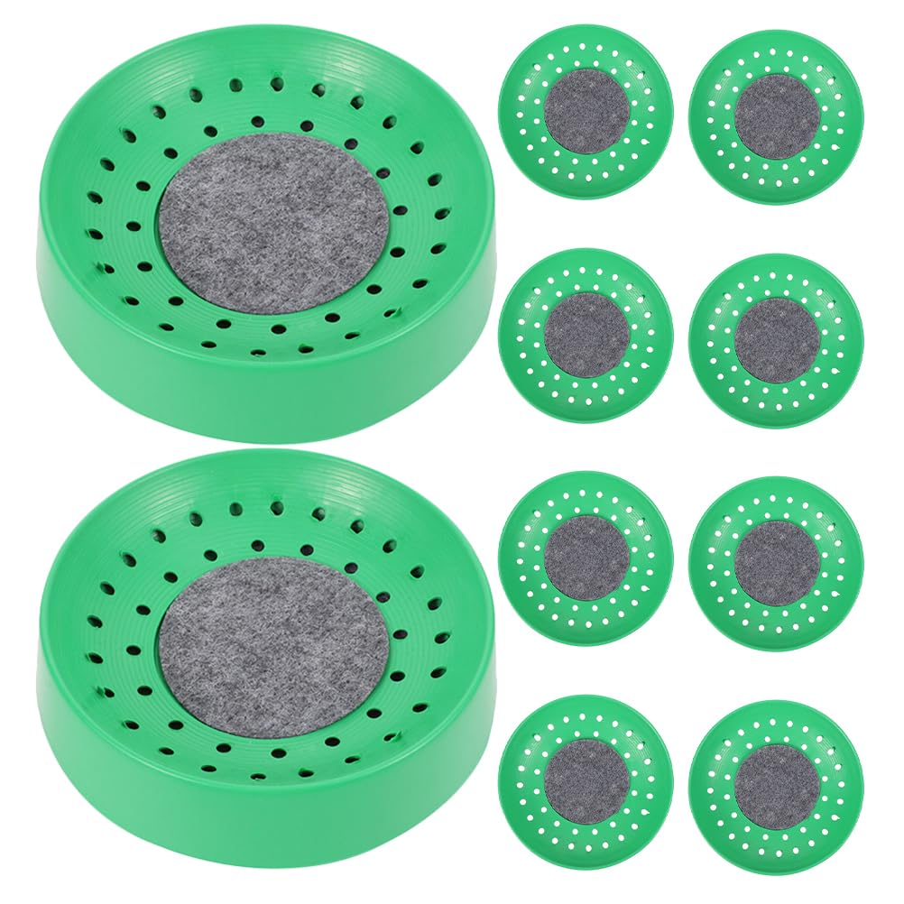 10 Pezzi Nidi di Plastica per Piccioni Lavabili e Sicuri Ciotole per Nidificazione Uova di Piccione Accessori per Uccelli per Zoo e Negozi di Animali