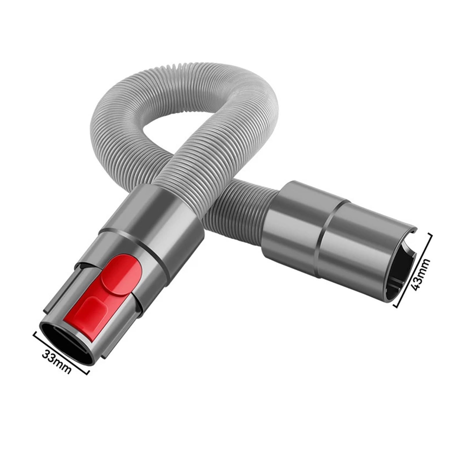 Adatto For La Pulizia Di Angoli E Fessure, Tubo Flessibile For Bocchetta For Fessure, Compatibile Con Dyson, Aspirapolvere Senza Fili V7 V8 V10 V11 V15(B)