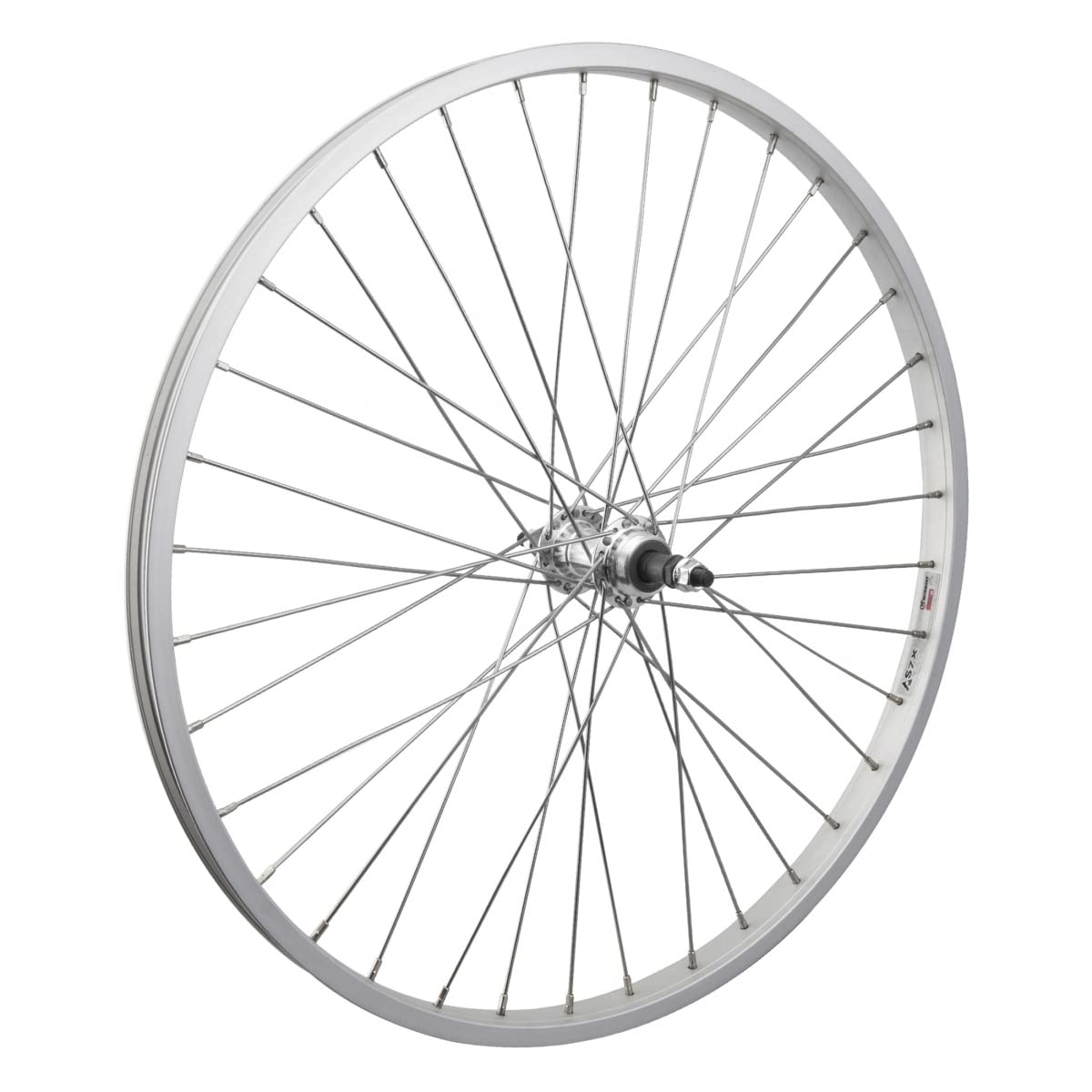WheelMaster Rear 26 x 1.75/2.125, Alloy, Silver, 5/6 sp, 12g SS Spokes, 36H