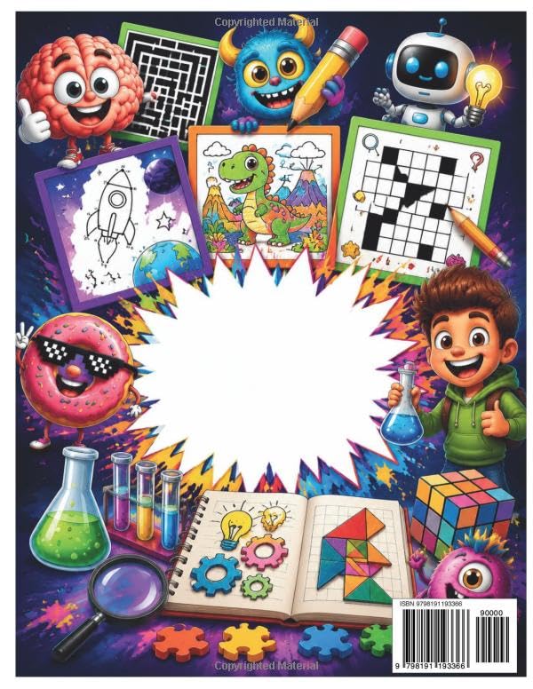 KIDS BRAIN-ROT ACTIVITY LAB: A Full-Color Puzzle Adventure Book with Mazes, Mystery Missions, Riddles, STEM Challenges, Science Activities, and Creative Brain Games for Kids Ages 6–10 image 3