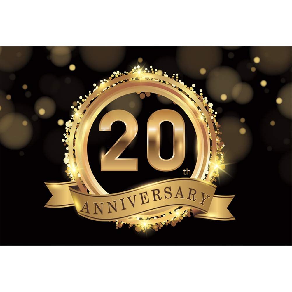 Amazon.com : Yeele 10x8ft Retro 20th Anniversary Party Background