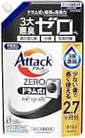 Amazon.co.jp: 花王 アタックZERO ドラム式専用 つめかえ用810g