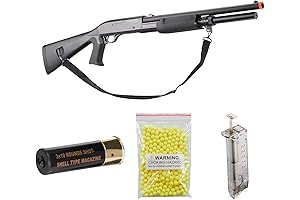 Durable Multi-Shot Triple Burst Airsoft BB Gun Shotgun