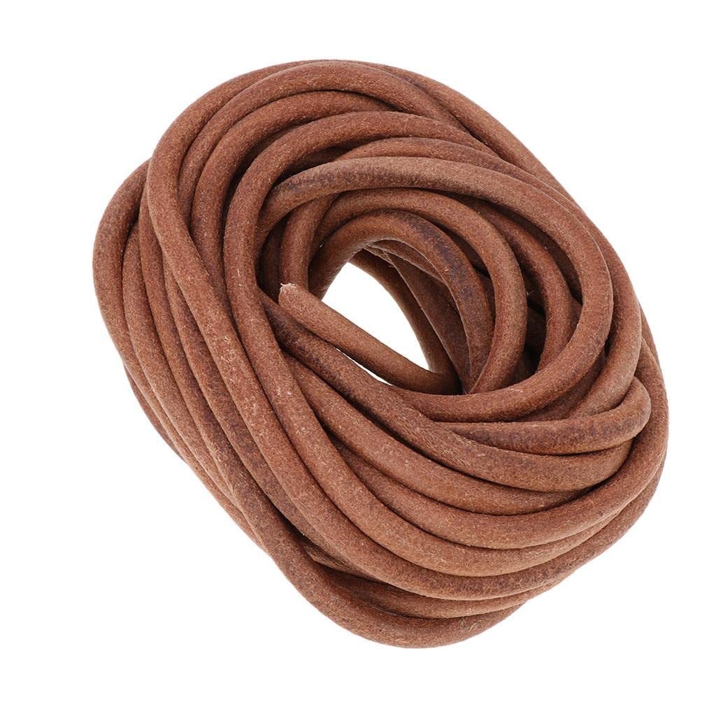 10m Runde Schnür Band Riemen Schnur für Armband, 8 mm