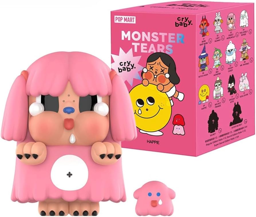 新品未開封 POP MART Crybaby Monster Tears Amazon | 【単品 正規品・未開封 】POP MART CRYBABY Monster