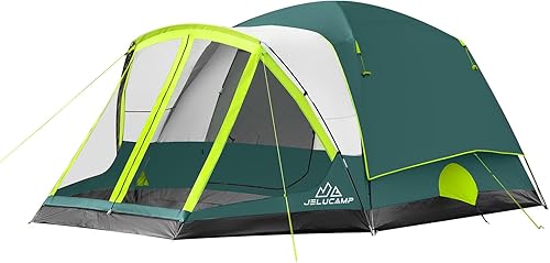 Tienda de campaña familiar grande impermeable para 68 personas para camping, tienda de campaña con mosquitero, relajación sin insectos y fácil