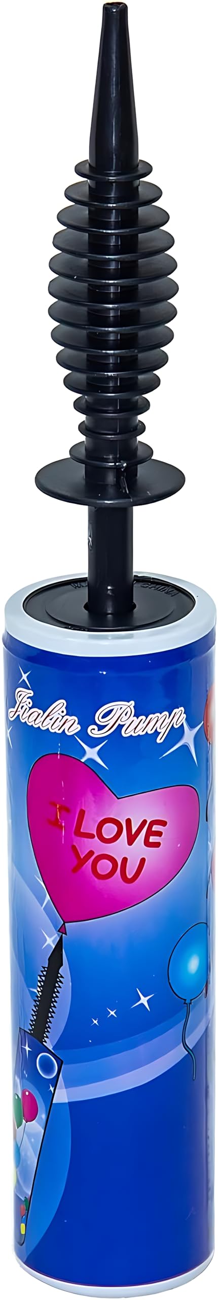 Biki Happy Birthday Double Action Balloon Pump, Hand-Held Manual Balloon Inflator, Air Pump Blower, Balloon Modelling Kit, Party Decoration