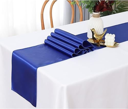 Vista 77 de Paquete de 50 bandas de satén para sillas de color azul bebé, lazos para sillas de boda, revelación de género, baby shower, fiesta, decoración