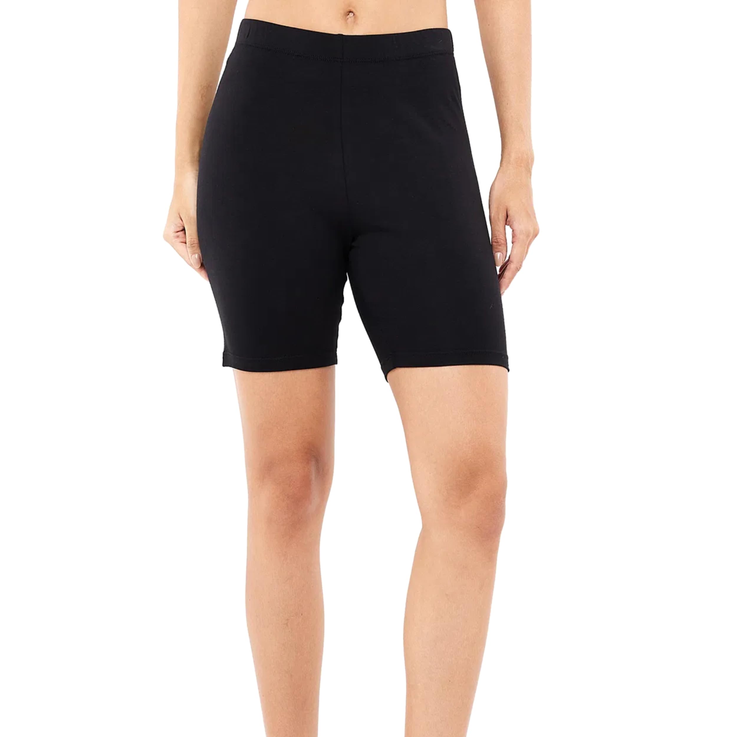 Women & Girls Cotton Long Boyshort Stretchable Fit Tights Underdress Gym Running Cycling Shorts Yoga Shorts for Women.-image-10