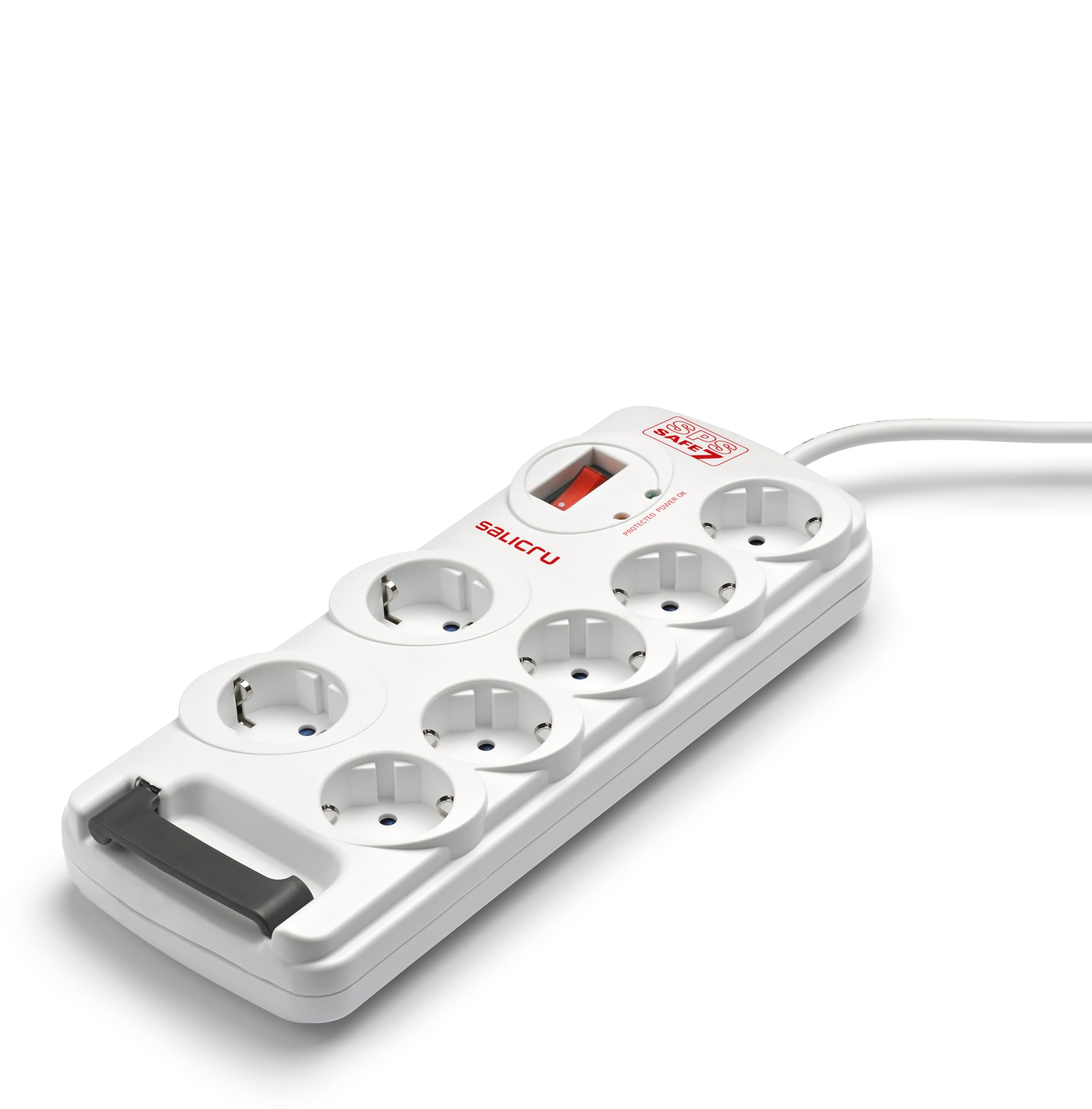 Salicru SPS Safe 7 Regleta con Protección 7 Tomas