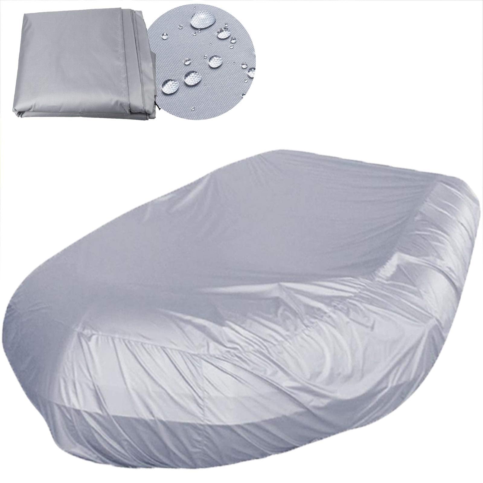 Cubierta de Polvo Impermeable Kayak Barco Cubierta-Almacenamiento Protector,Durable y Fuerte