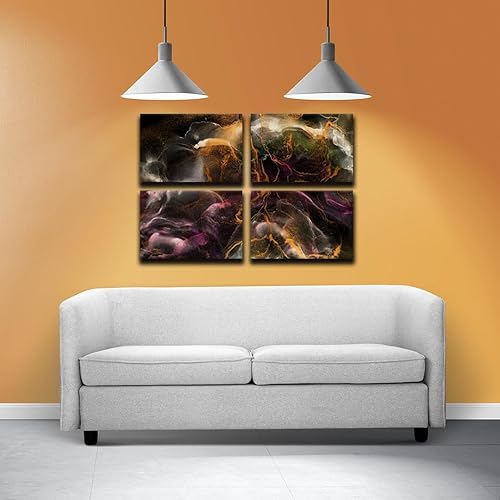 Novex Art Lienzo de pintura original, impresiones artísticas para pared, impresiones artísticas modernas, tamaño de arte de pared familiar (42 x 42