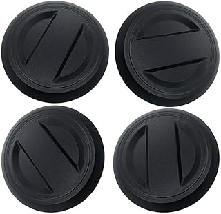 Amrxuts 1522872-655 4pcs Black Tire Wheel Hub Caps Wheel Center Caps for Polaris RZR RS1/ RZR XP 1000/ RZR XP4 1000 Turbo XP4 Ranger 2017-2021 1522872655, 1522872