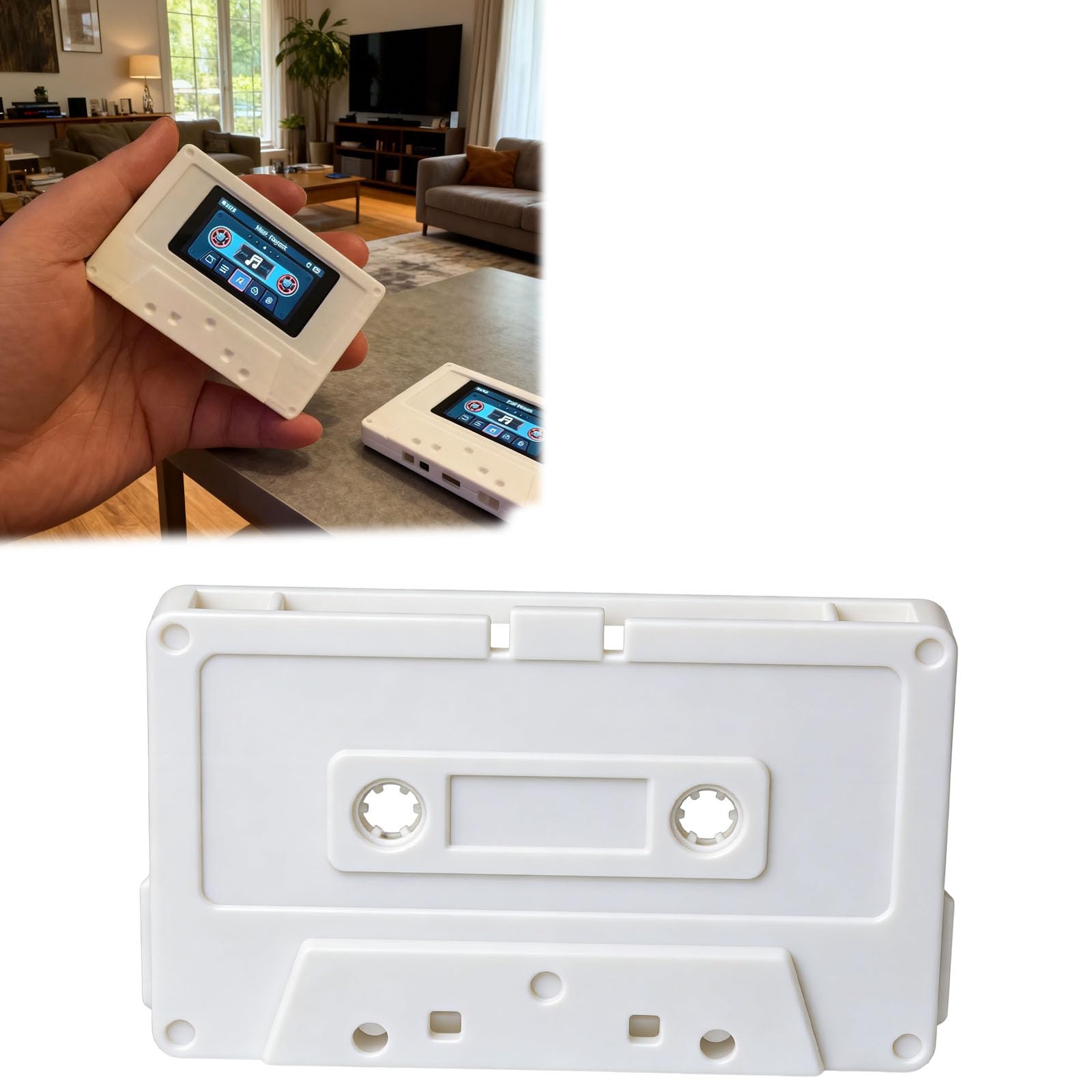 Casing Compatible with FIIO SnowSky Echo Mini - 3D Printed Protective Case Compatible with FIIO SnowSky Echo Mini Portable Music Player (Black)