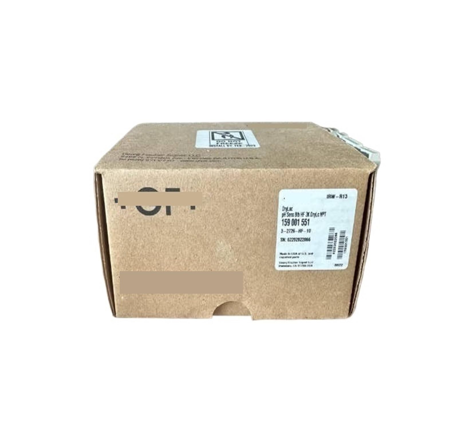3-2726-HF-10 159001551 Sensor de medidor de electrodos de pH 3K Rosca MNPT de 3/4 de Pulgada