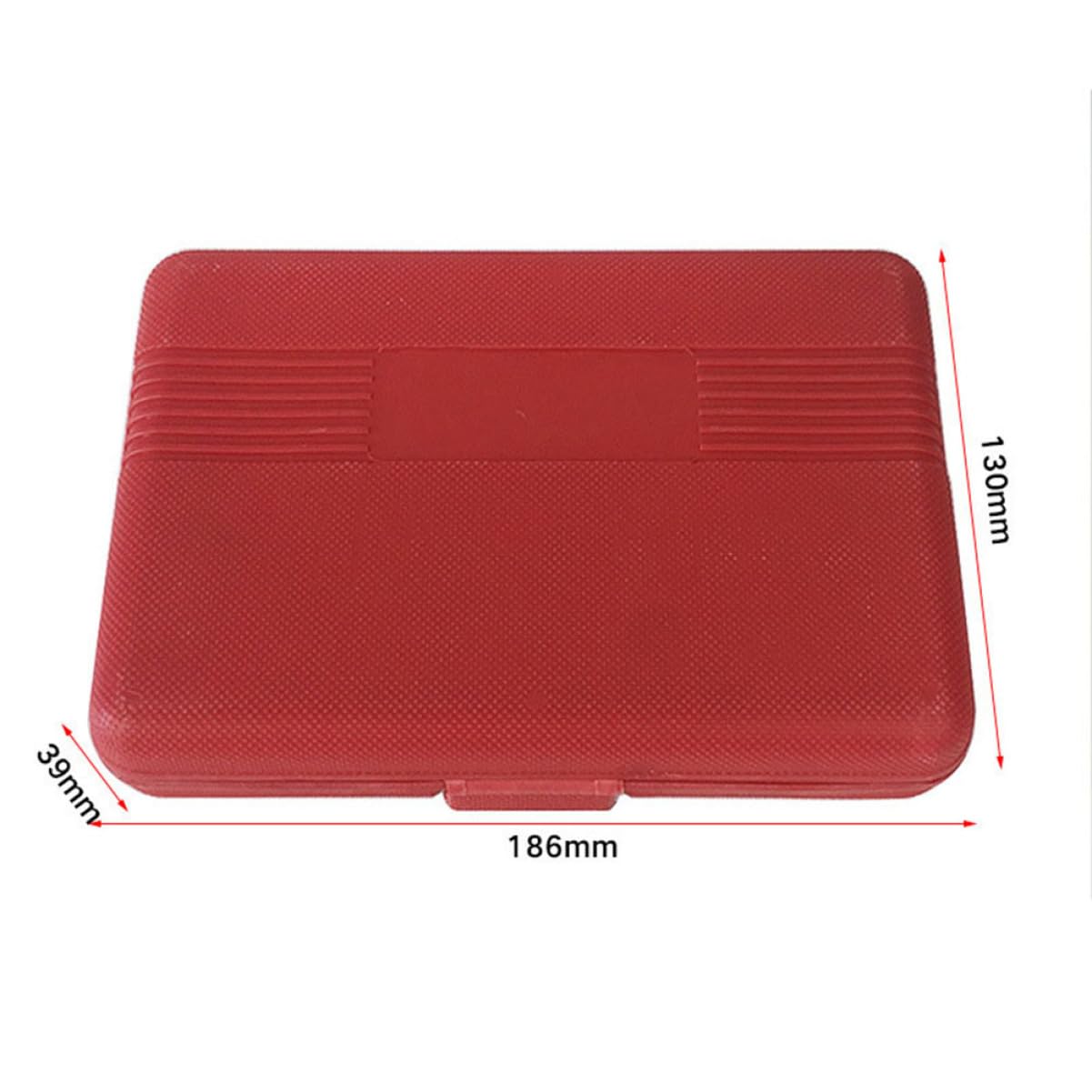 Angoily Ensemble D'embouts de Tournevis 98pcs Rouge en Métal Résistance la Corrosion, Multi-spécifications, Boîte de Moulage par Soufflage pour Réparation et Usage Domestique
