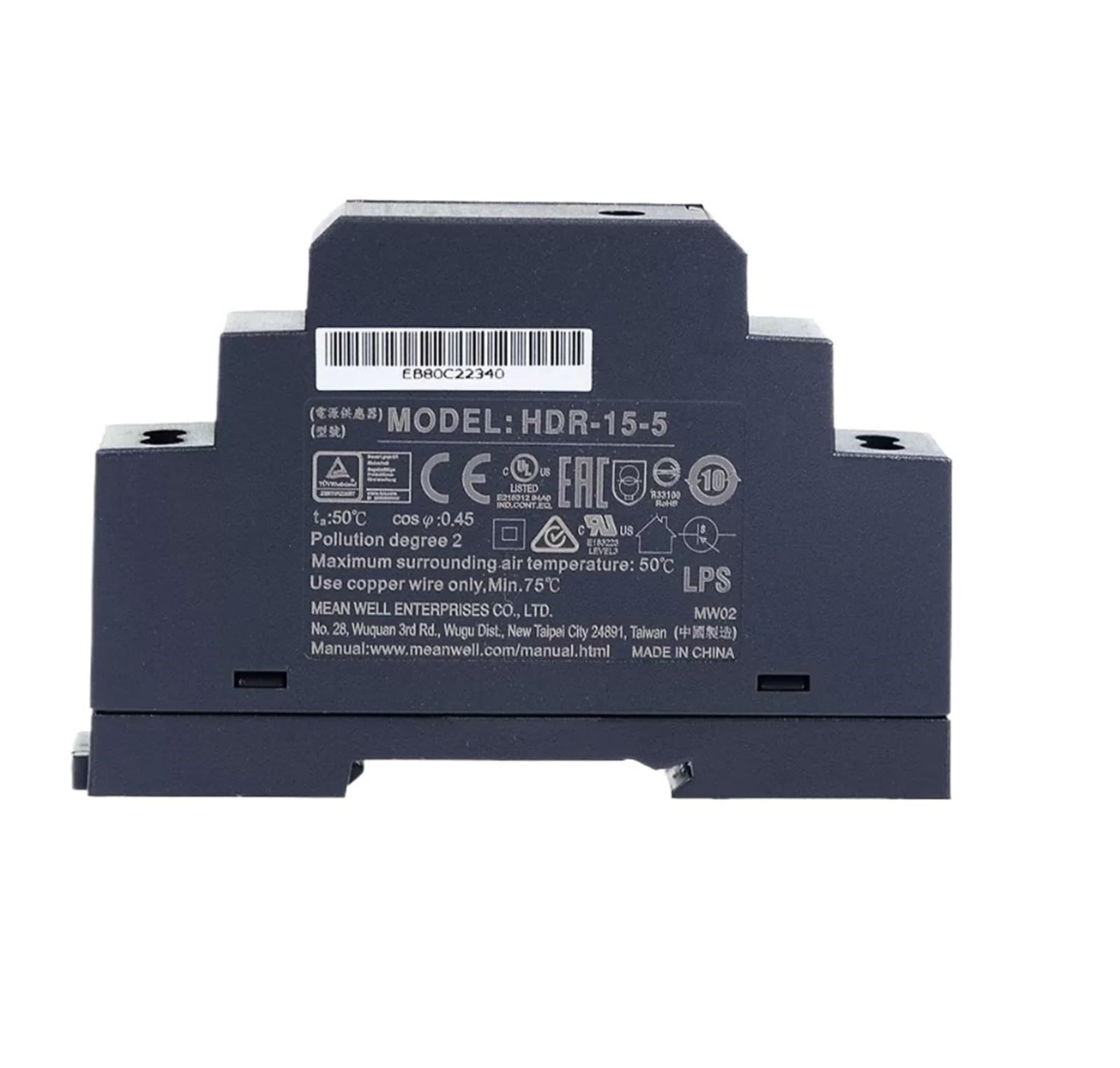 LEOTNNDQ HDR-15-5 HDR-15-12 HDR-15-15 HDR-15-24 HDR-15-48 switching power supply 15W(HDR-15-24)
