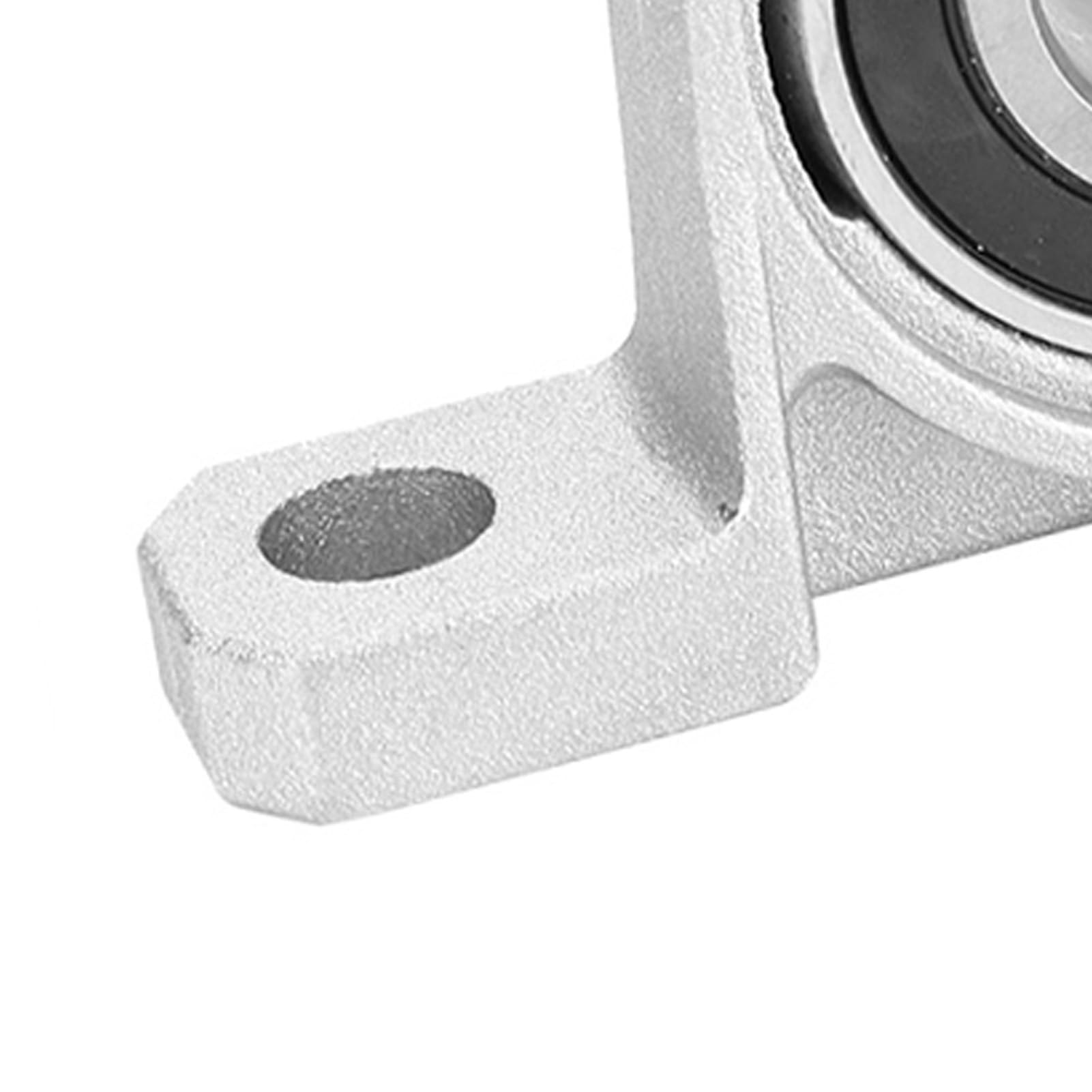 Rodamiento de chumacera de 20 mm, diámetro interior KP004 Rodamientos de chumacera de 20 mm Orificio de brida de cojinete de almohada Soporte montado en el centro autoajustable