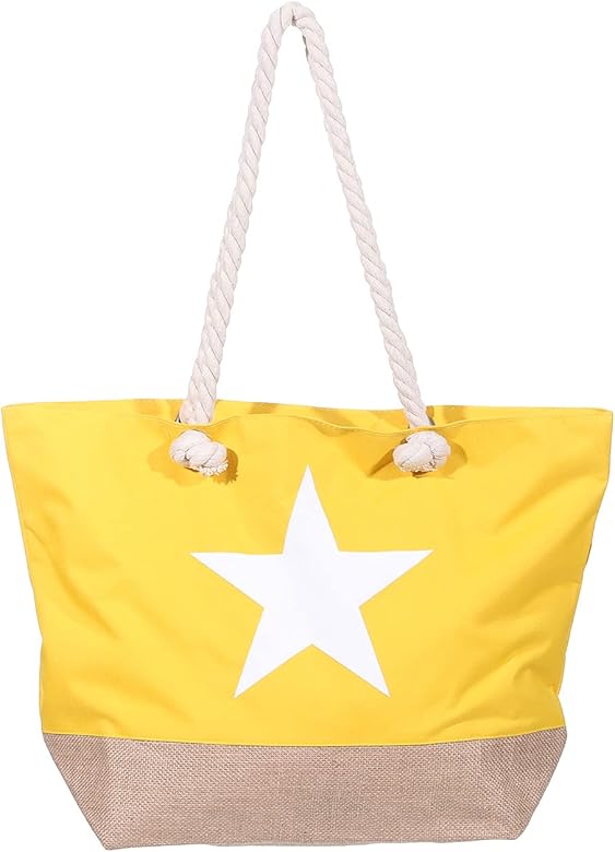 Strandtasche mit stern Clearance