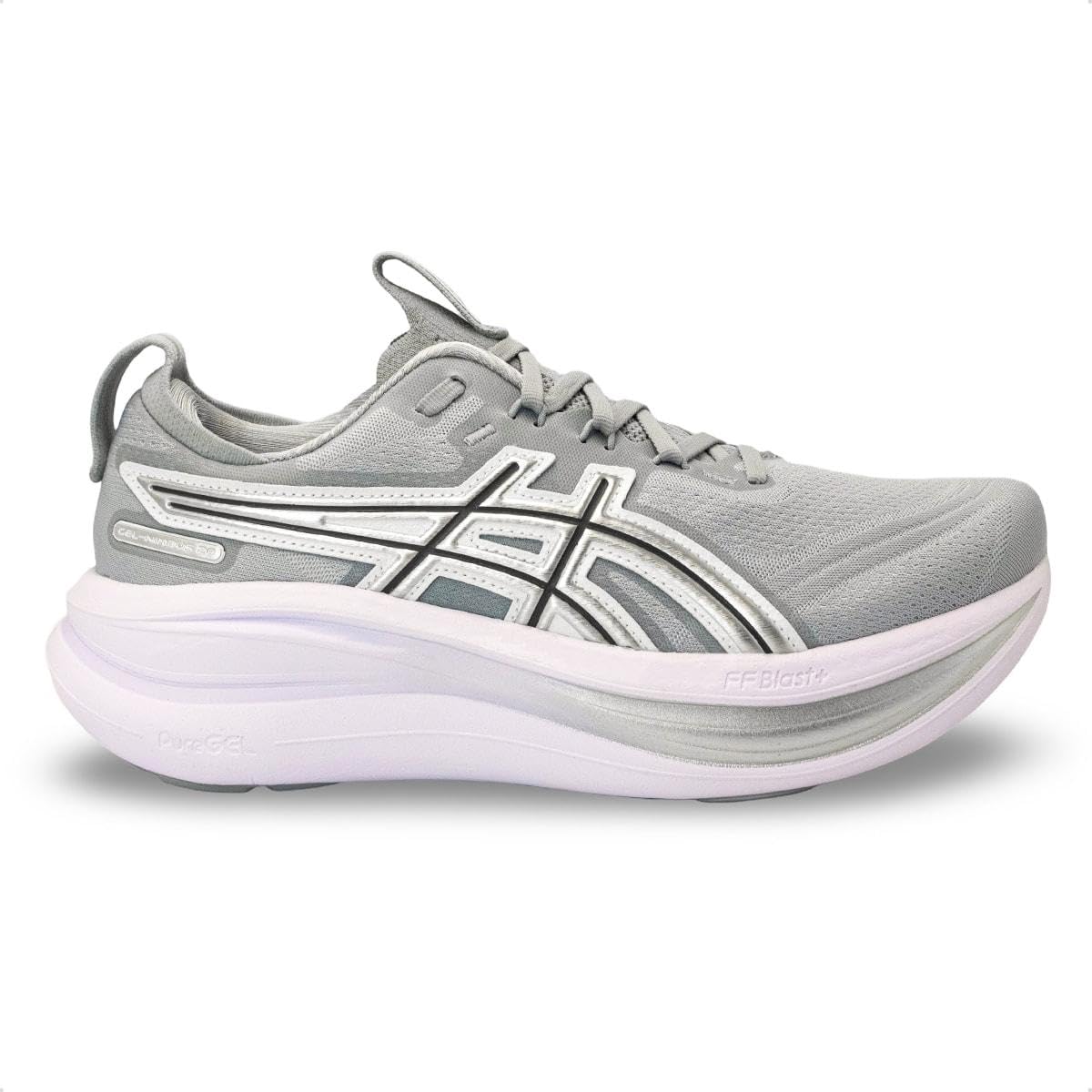 Buy ASICS Mens Gel-Nimbus 28 ATC Piedmont Grey/Pure Silver Running