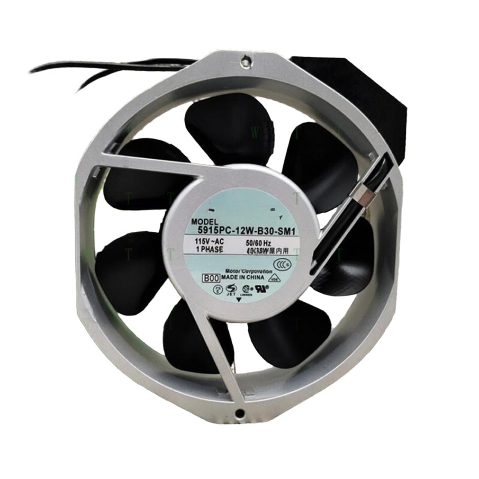 ANERTQUIH 1 pcs 5915PC-12W-B30-SM1 115V 50/60HZ 40/38W Cooling Fan