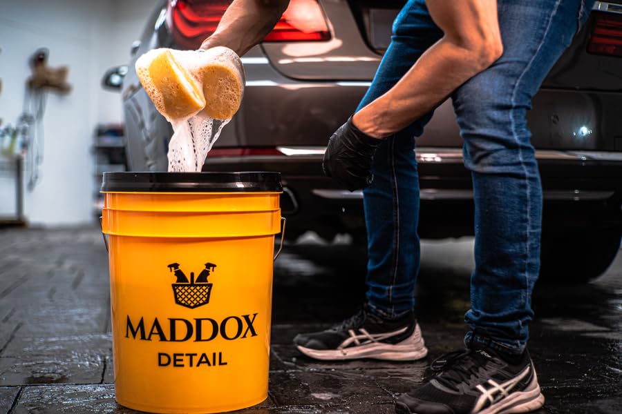 Pulitore Interni Auto Maddox Premium Detail - Per Cruscotto, Plastica, Pelle E Gomma, 500ml - Foto 3