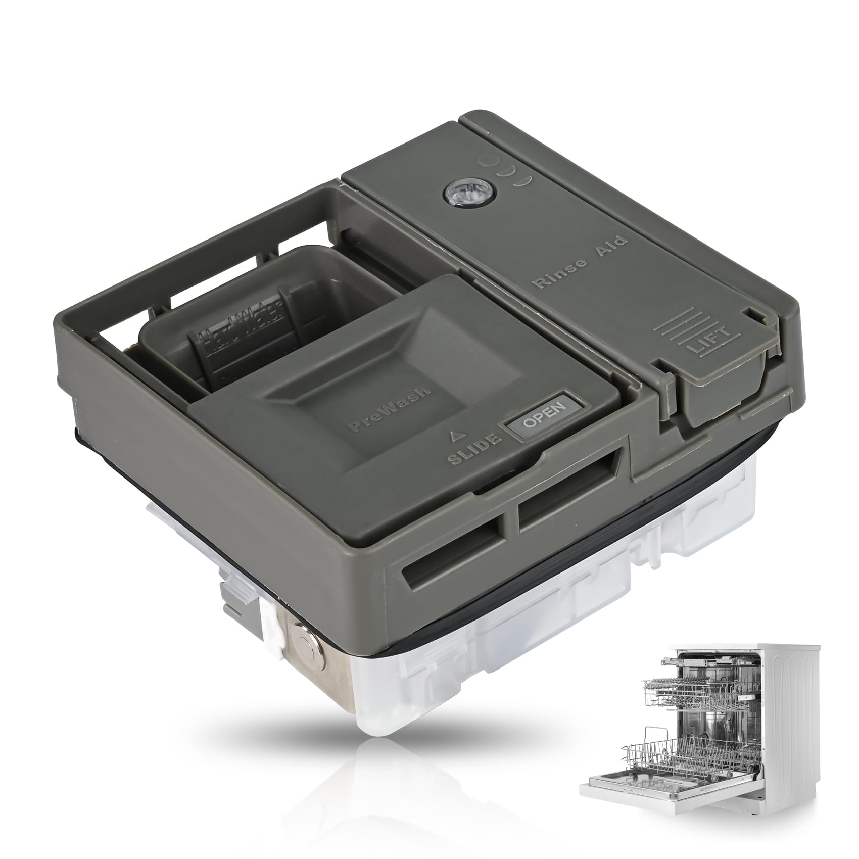 Amazon.com: W10861000 W10620296 W10620298 Detergent Dispenser