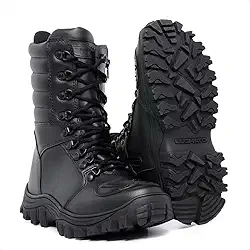 COTURNO TÁTICO LUGHATO ORIGINAL SOLADO COSTURADO (42, BR, Adulto, Numérico, 42)