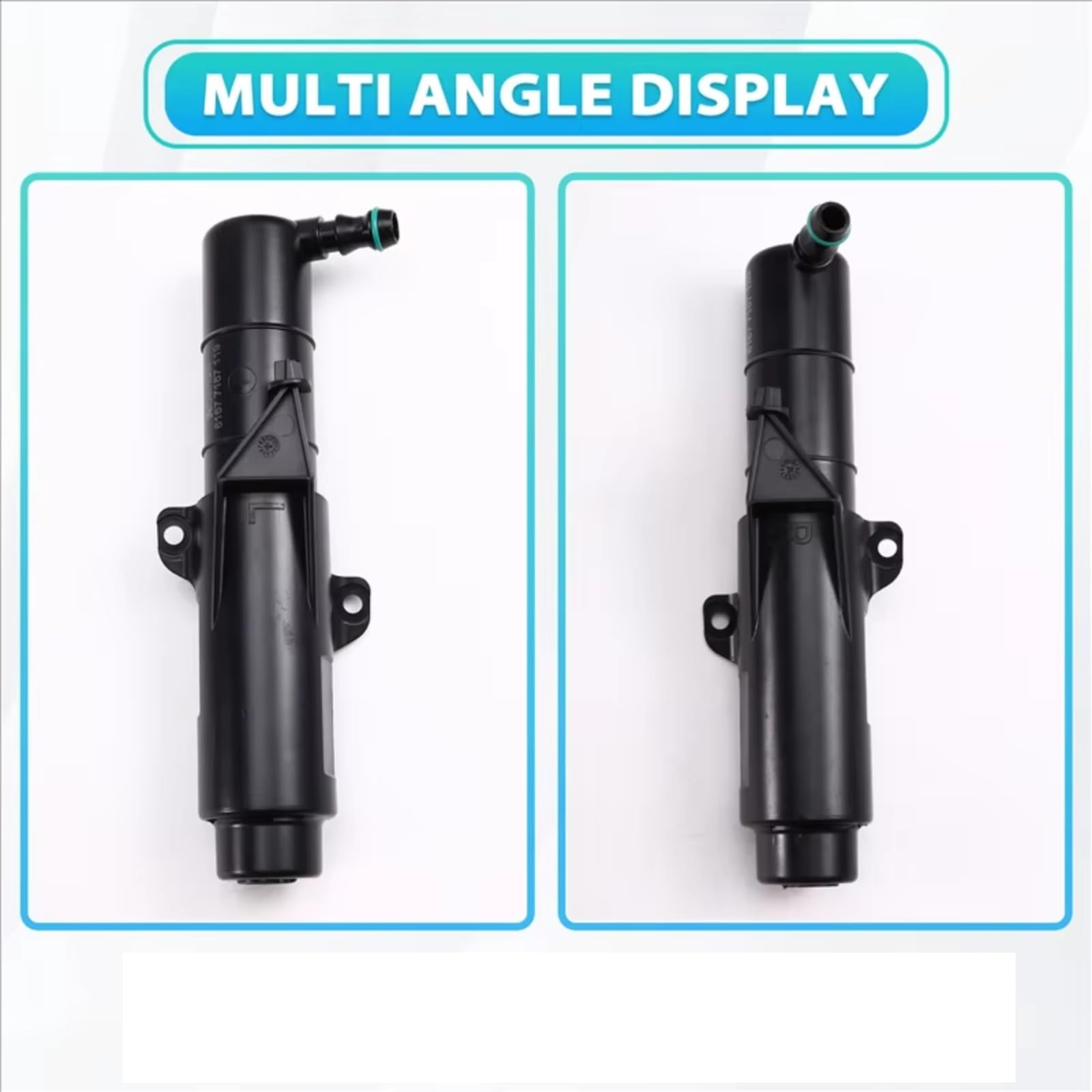 Compatible Con Para R55 R56 R57 R58 R59 Boquillas Lavafaros Par Izquierdo Derecho 61677157120 61677157119 Piezas De Automóvil Limpieza faros