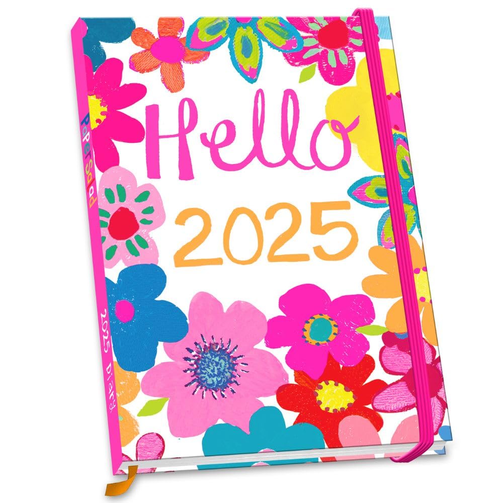 2025 Diary Paper Salad Week to View Art A5 Diary Official Product