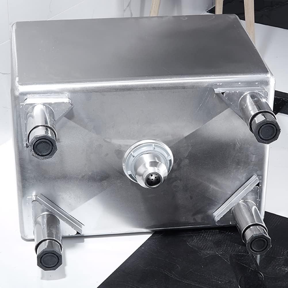 Floor Mop Sink,Stainless Steel Floor Mop Sink with Deep Basin & Drainpipe, Utility Slop Sink for Kitchen, Laundry Room & Garage, Adjustable Leveling Feet - 60x41x55cm, Si,Silver-60x41x55cm