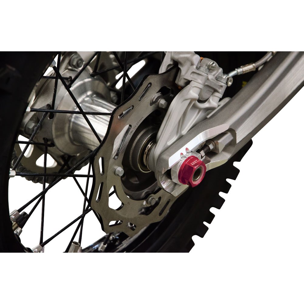 Amazon.com: Tusk Nyloc Axle Nut M22 X 1.50 Red For SUZUKI RMZ250