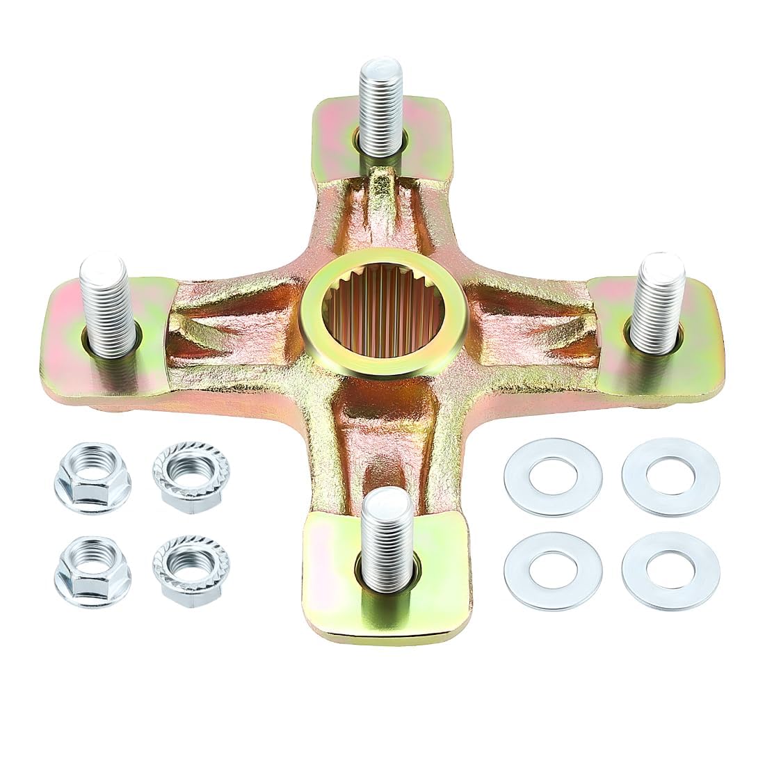 Kit de moyeu de Roue arrière Convient pour Yama-ha Banshee 350 Warrior 350 Raptor 700 660 350 250 YFZ450 YFZ450X 2001-2024 1PE-F53K0-00-00 1PE-F5383-00-00