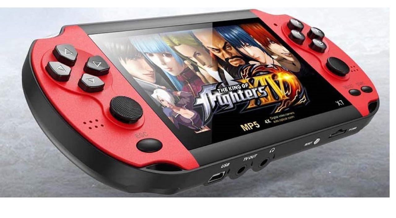 Gameson X7 PSP Video Gaming Console for Kids Rechargeable 3D Game Hand Console With 8GB Storage, 5.1 Inch Display And USB Port For MP4/MP3 Videos & Games (B0D54FWQK1) Amazon Price History, Amazon Price Tracker