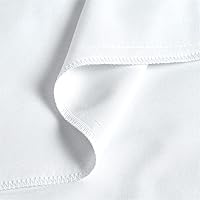 Vista 2 de FreshCulture Sábanas encimeras tamaño Queen, paquete de 6, sábanas de microfibra suave para el hogar, salones, hoteles, sábanas planas a granel solo