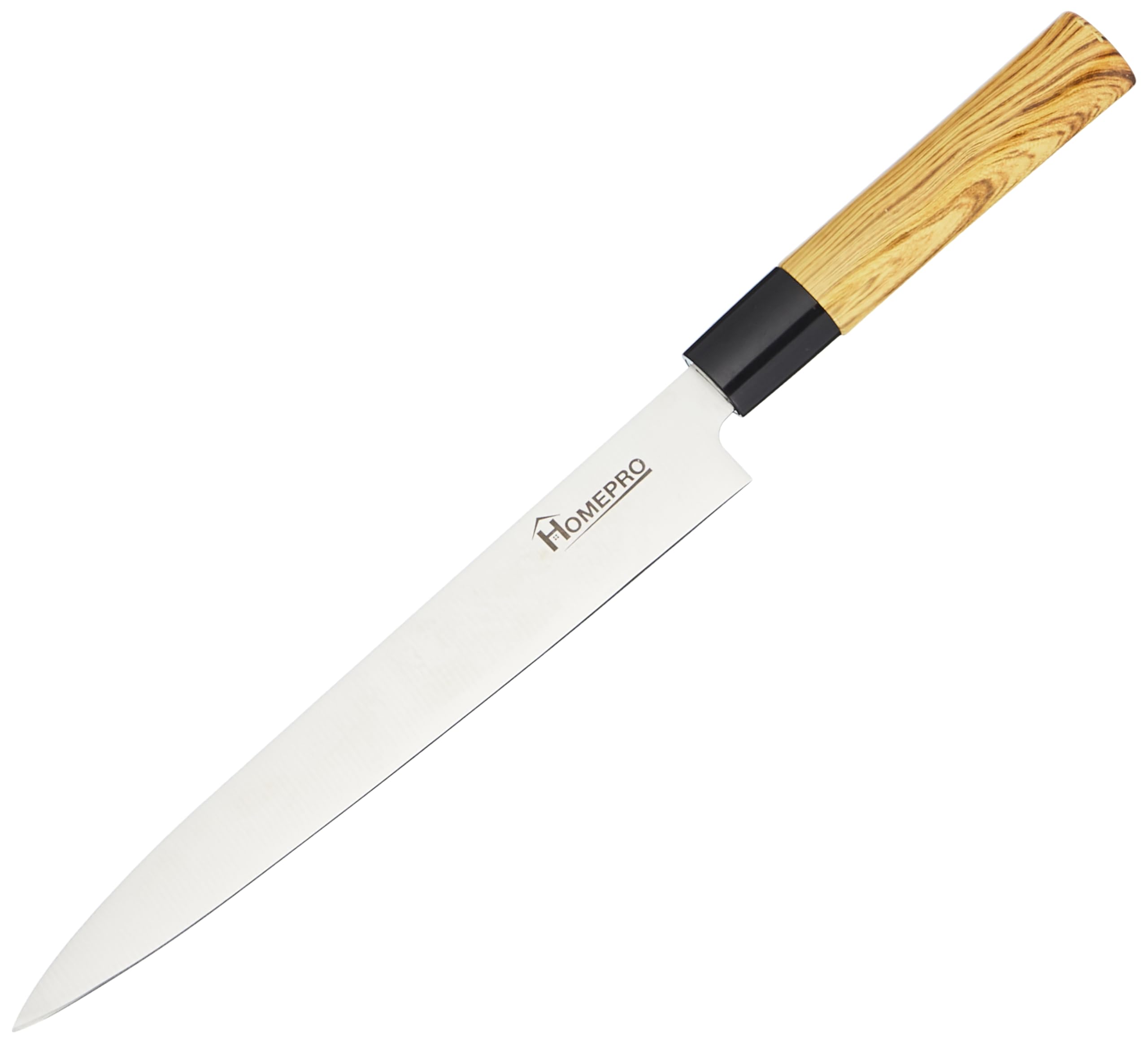 HOMEPRO Better Value for Better Living Carving Knife - Precision - Crafted Stainless Steel Blade, Ergonomic Handle, Expertly Forged Exceptional, Ef tless Carving and Long-Lasting Per mance