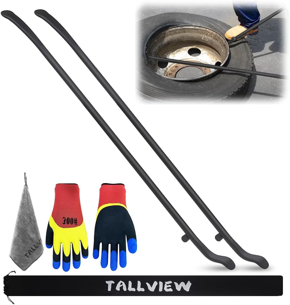 2 Pack SEMI TIRE Changing Tools, Tire Bars for Semi Tires