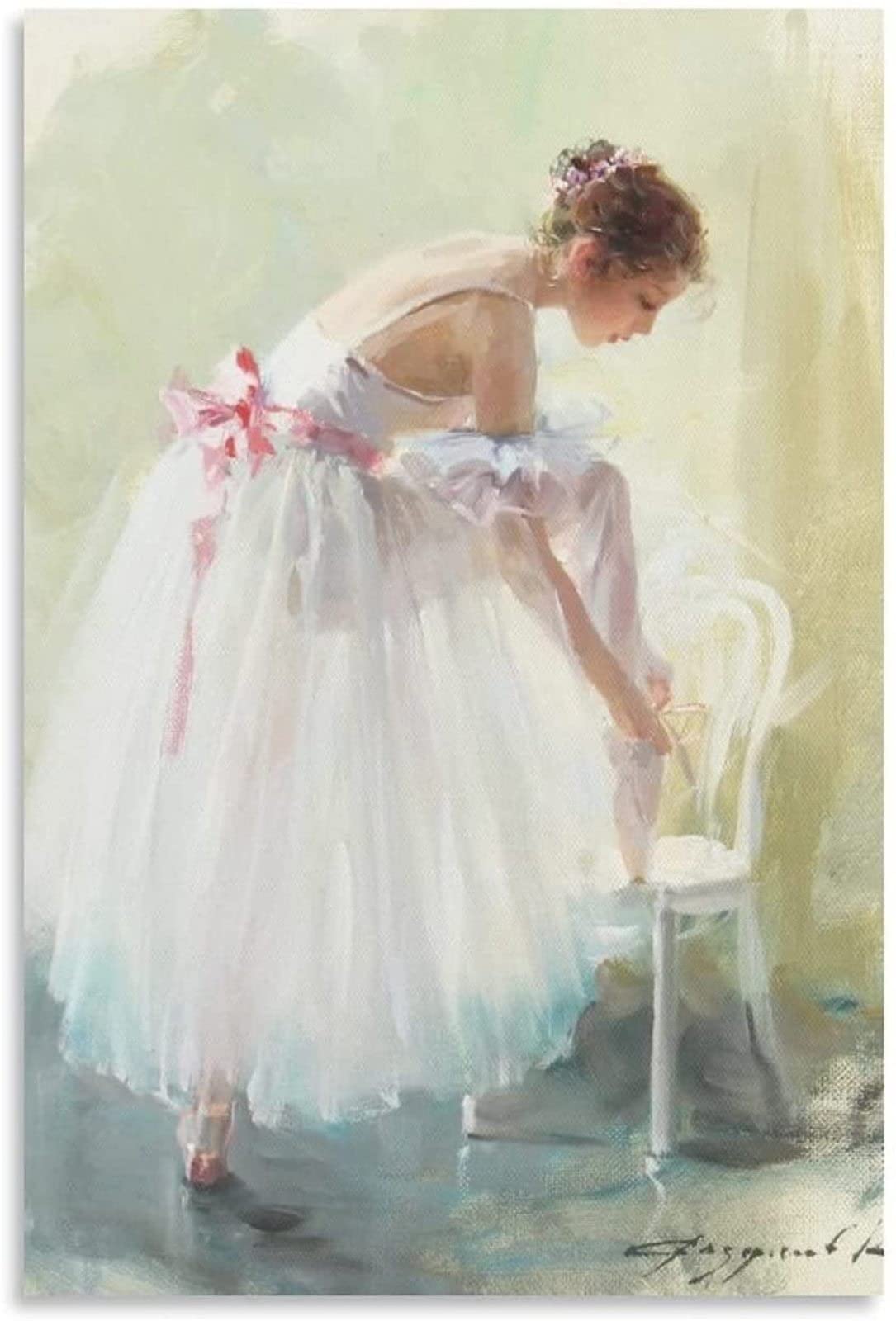 Amazon.co.jp: コンスタンチンラズモフポスターロシアのバレエ少女