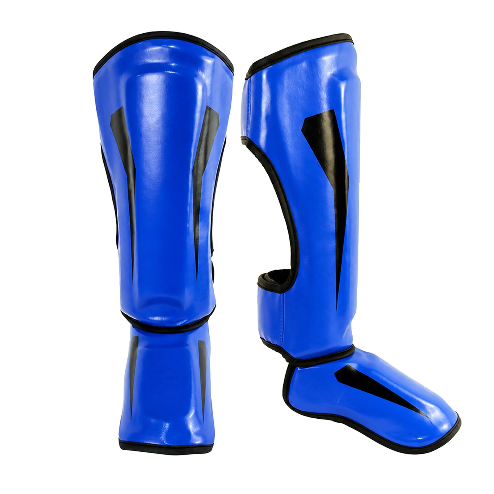 Piedi Protezione Shin Guard,Parastinchi Muay Thai,Parastinchi per Arti Marziali,Regolabili,Comodo,Traspirante,per Boxe,Muay Thai,Sport da Combattimento e Allenamento Quotidiano