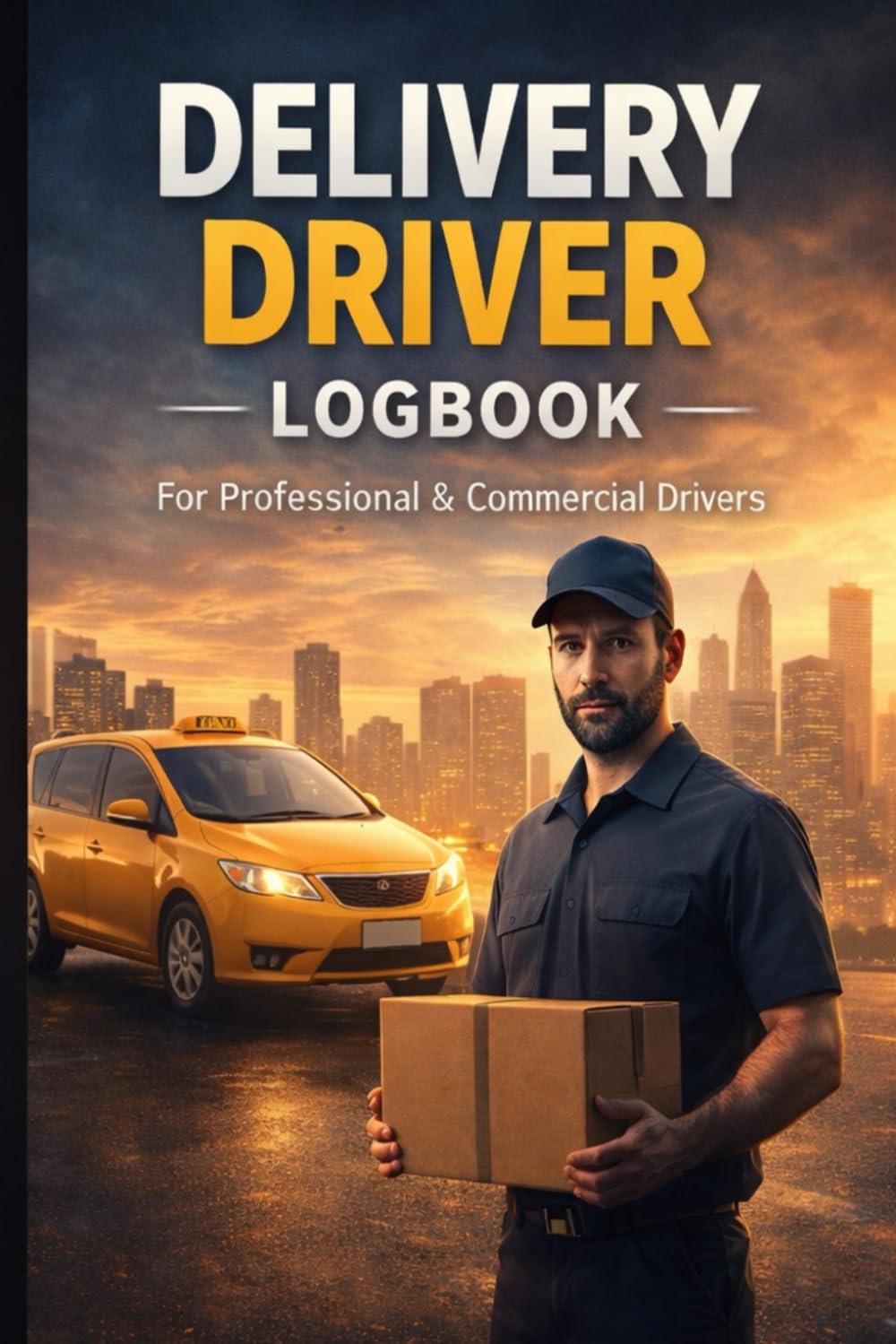 Delivery Driver Logbook: Work Hours, Mileage, Routes & Expenses Tracker for Professional Commercial Drivers