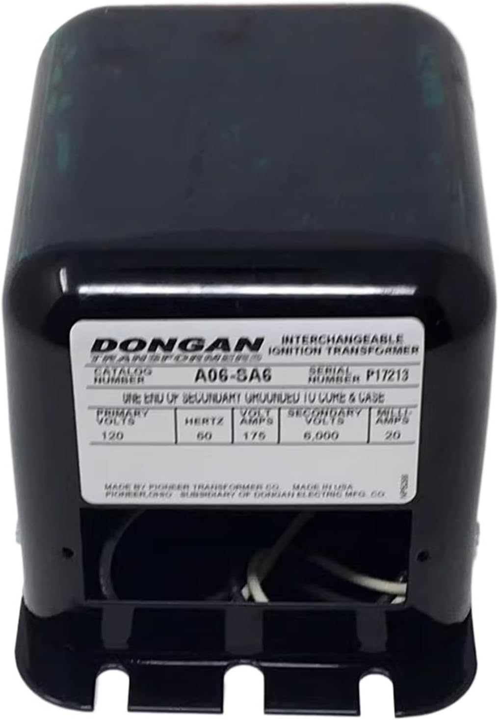 A06-SA6 Ignition Transformer