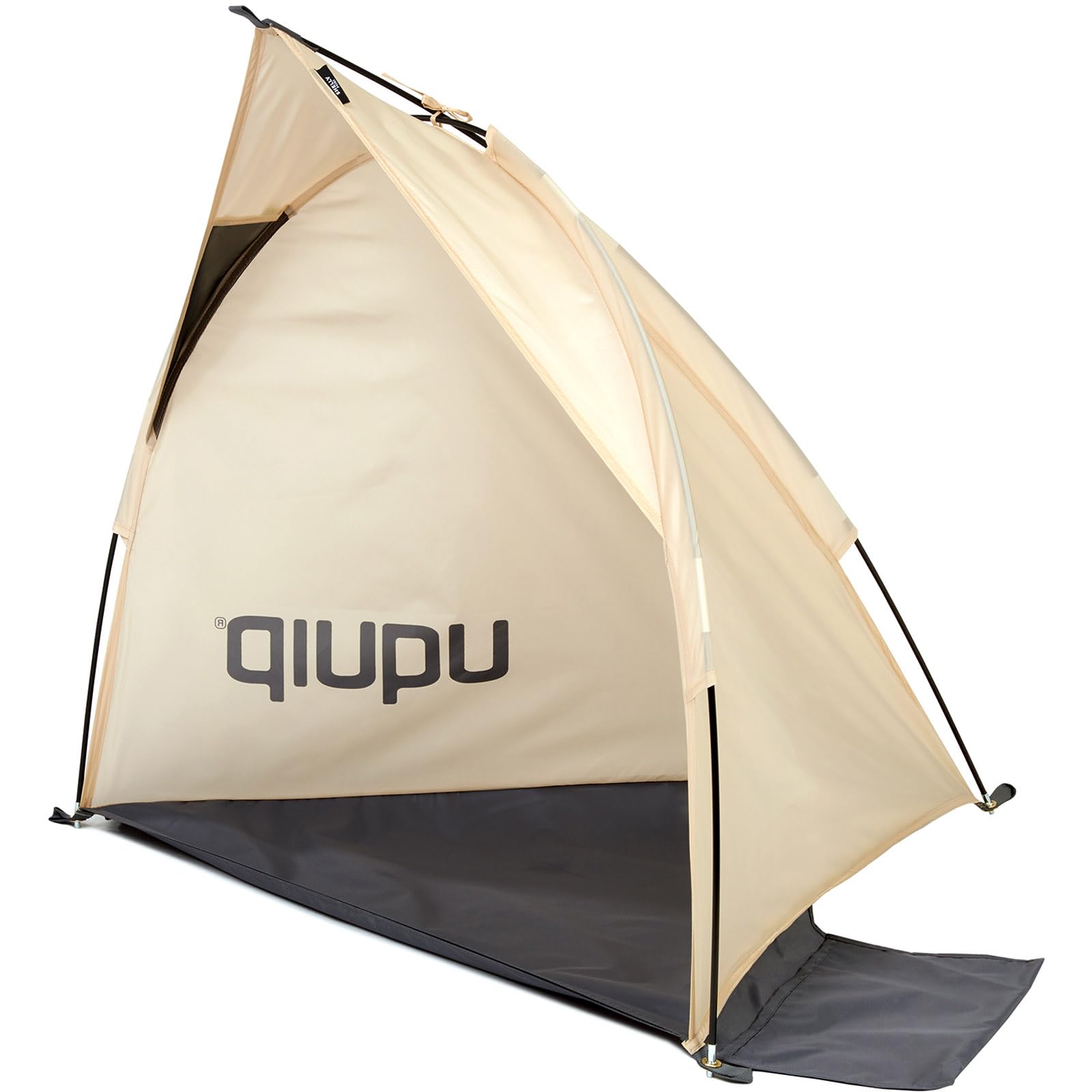 Uquip Tente de plage Shelly Mini sable, 100 x 75 x 80 cm, UPF 50+, pour protéger du soleil, du vent et de la pluie, portable, idéale pour la plage, le camping et les pique-niques