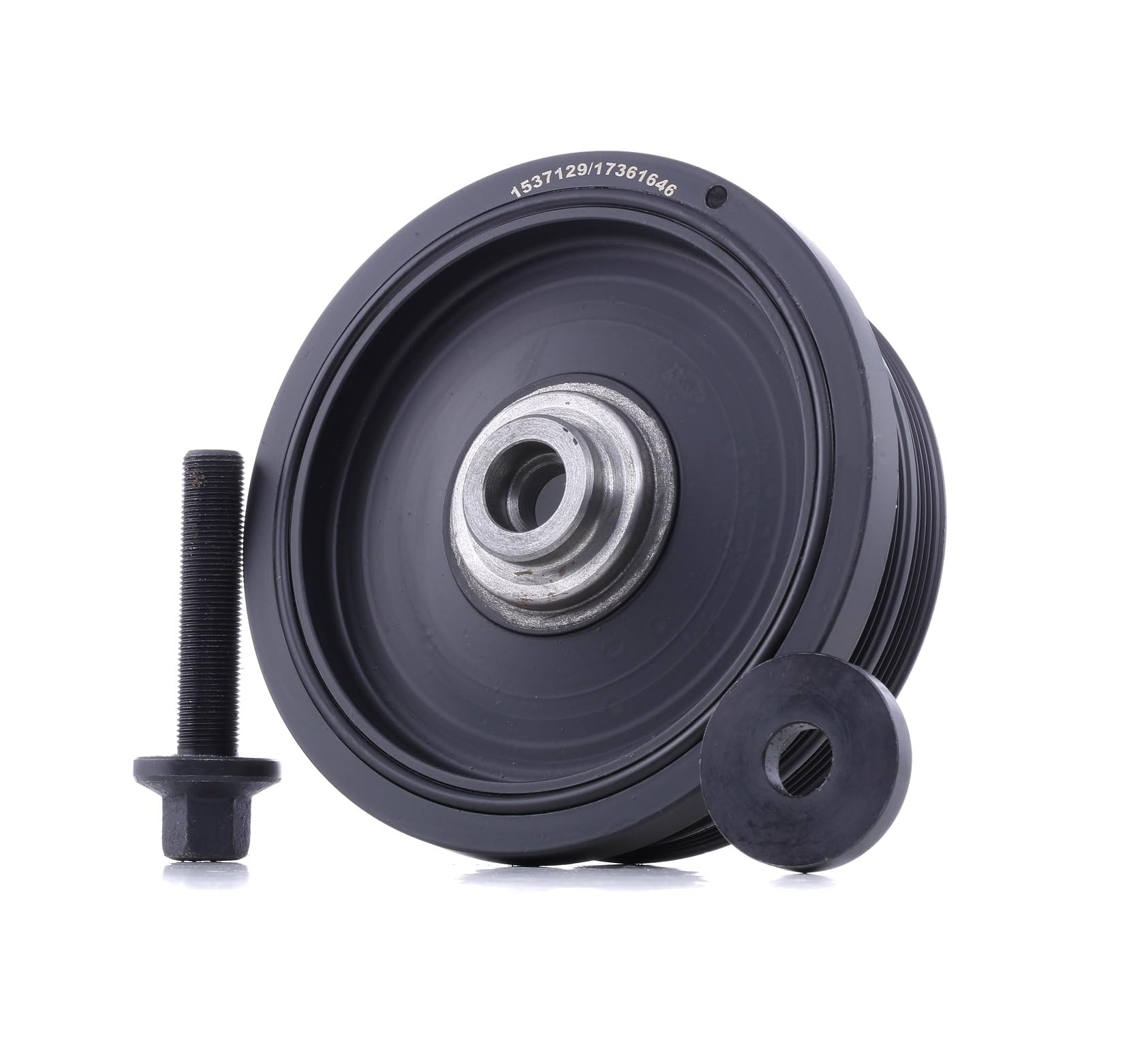 RIDEX 3213B0242 Polea de cigüeñal con apoyo de caucho Compatible con BMW 3 Touring E91